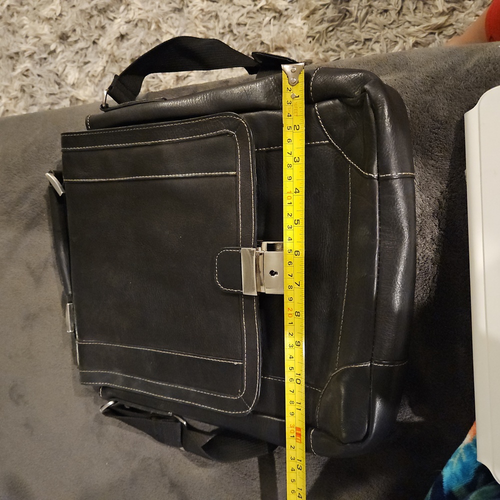 Black Messenger Bag